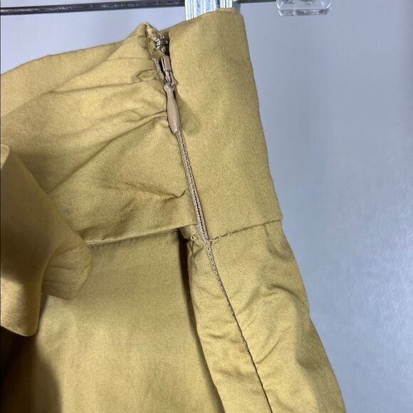 J. Crew Gold Women's Shorts with Bow - Picture 4 of 6